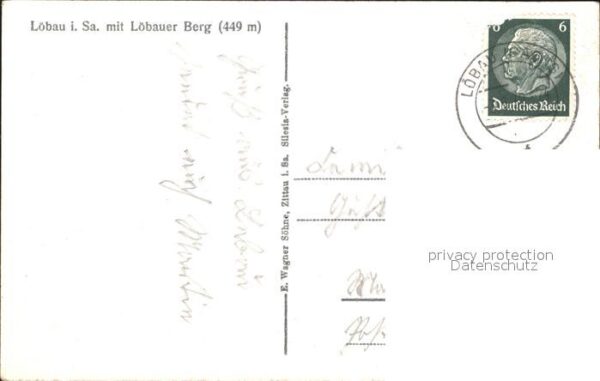 Loebau Sachsen mit Löbauer Berg – Bild 2