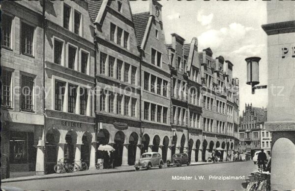 Muenster Westfalen Prinzipalmarkt