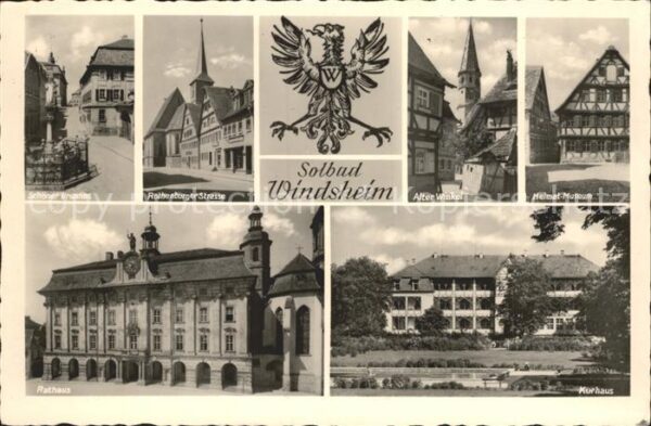 Bad Windsheim Schöner Brunnen Rothenburger Strasse Al