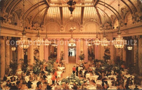 San Francisco California Garden Court at Sheraton Palace
