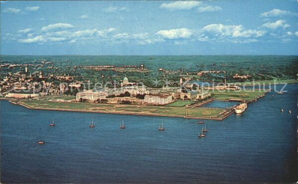 Annapolis Maryland US Naval Academy Campus of University a