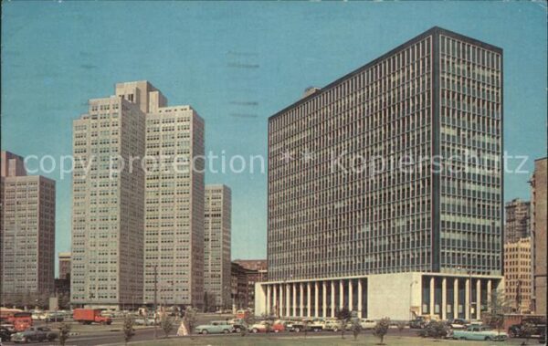 Pittsburgh Gateway Center State Office Building Sk