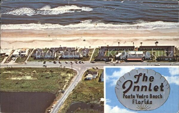 Ponte Vedra Beach The Innlet Resort Hotel aerial view