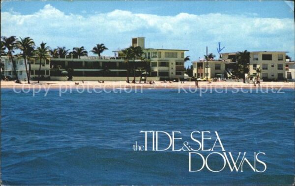 Hollywood Florida Tide and Sea Downs Apartment Motel Beac