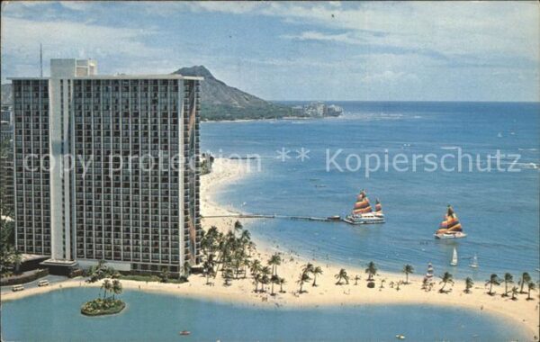 Waikiki Hilton Hawaiian Village Hotel Beach aer