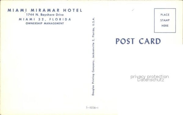 Miami Florida Miramar Hotel – Bild 2
