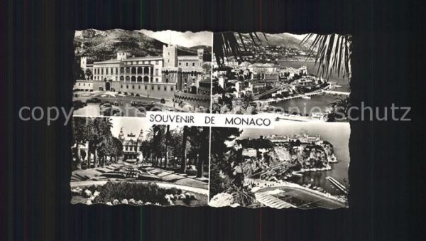 Monaco Vues de la Principaute Cote d_Azur