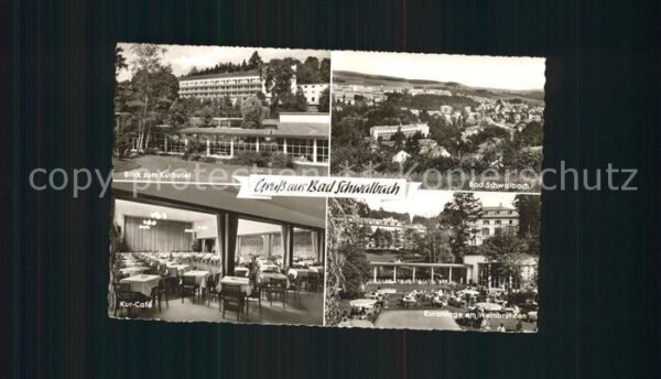 Bad Schwalbach Gesamtansicht Kurhotel Kur Cafe Kuranla