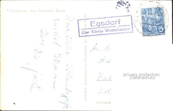 Egsdorf Teupitz Teupitzsee Segeln Steg – Bild 2