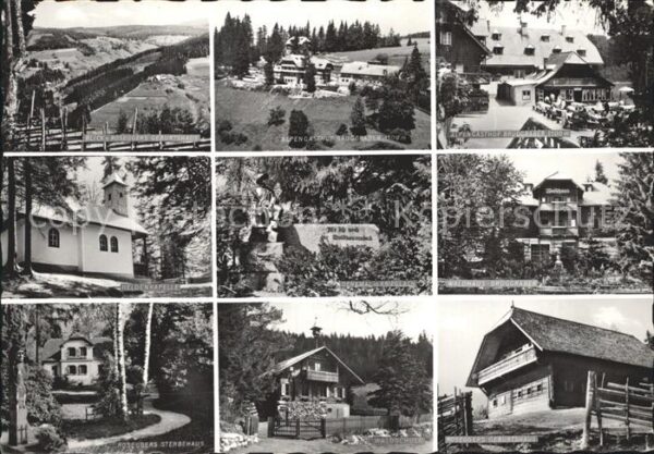 Krieglach Steiermark Rosegger Haus Alpengasthof Waldhaus Wal