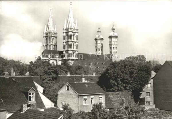 Naumburg Saale Blick zum Dom