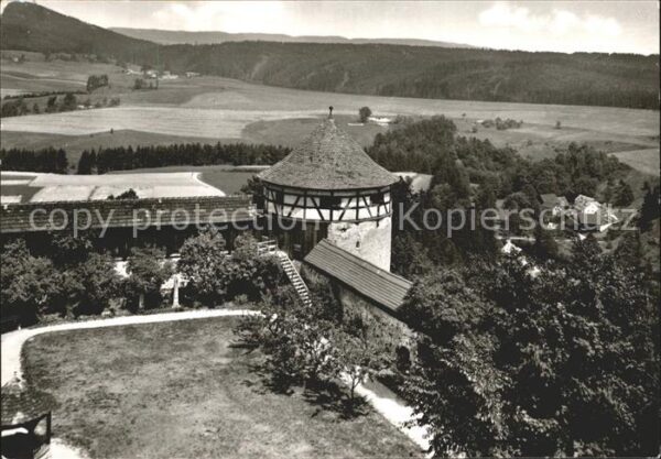 Hohenberg Eger Burg Fürstenbau Wehrgang Felsenturm Ege