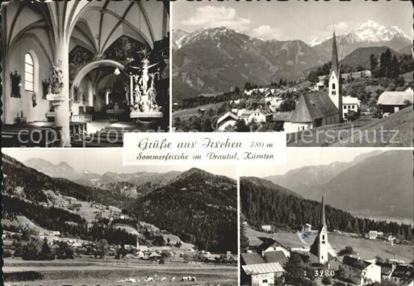 Irschen Sommerfrische im Drautal Kirche Alpenpa