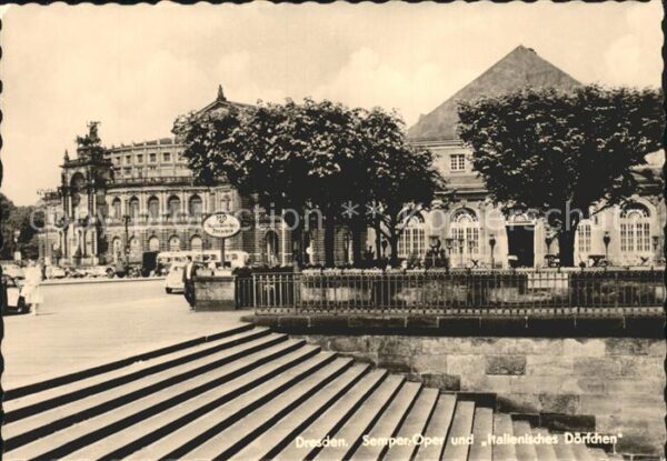 Dresden Semper Oper und Italienisches Dörfchen