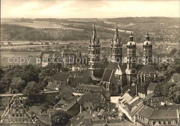 Naumburg Saale Blick zum Dom