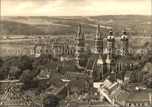 Naumburg Saale Blick zum Dom