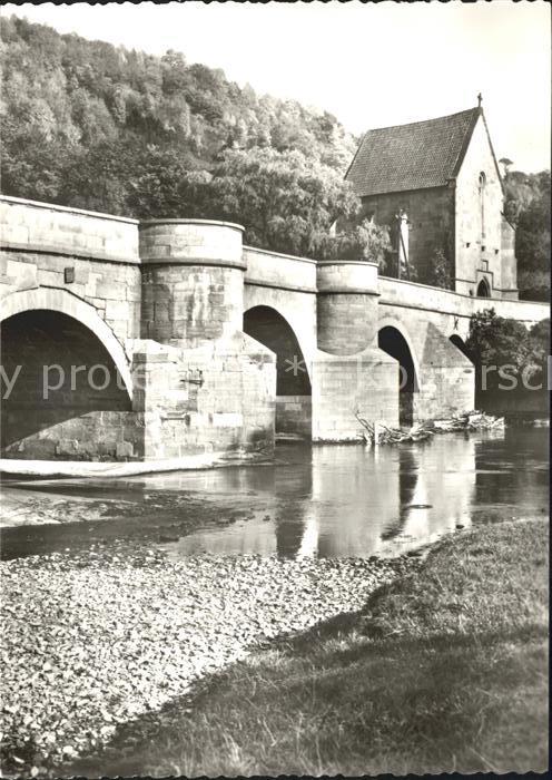 Creuzburg Werrabrücke Liboriuskapelle