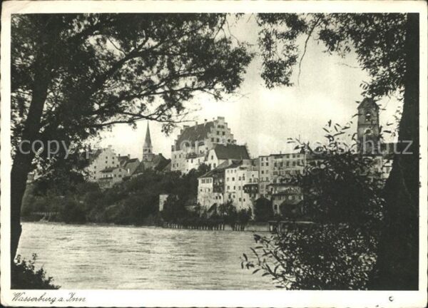 Wasserburg Inn Partie am Fluss