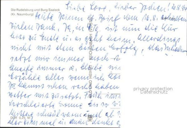 Bad Koesen Rudelsburg und Burg Saaleck Baumblüte S – Bild 2