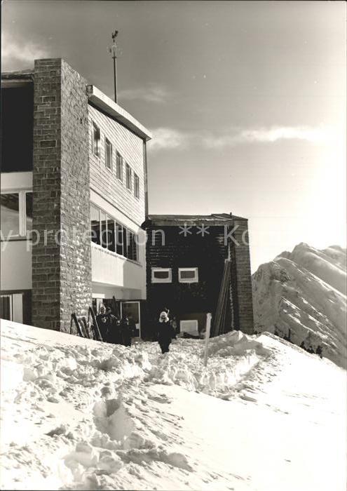 Mittelberg Kleinwalsertal Bergstation Walmendingerhorn Bahn