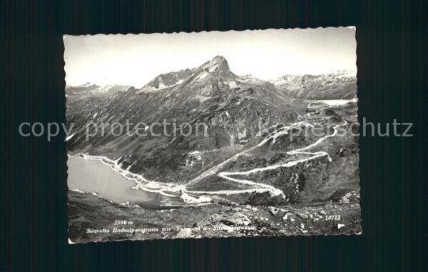 Silvretta-Hochalpenstrasse mit Vermunt und Silvrettastrasse Alpenp