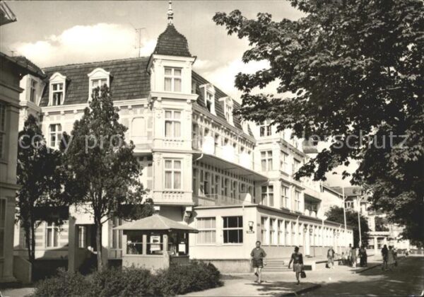 Ahlbeck Ostseebad FDGB Erholungsheim Bernhard Göring Haus
