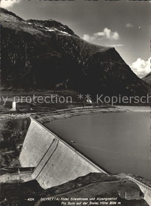 Partenen Vorarlberg Hotel Silvrettasee Alpengasthof Piz Bui