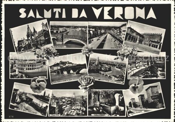 Verona Veneto Sehenswürdigen der Stadt