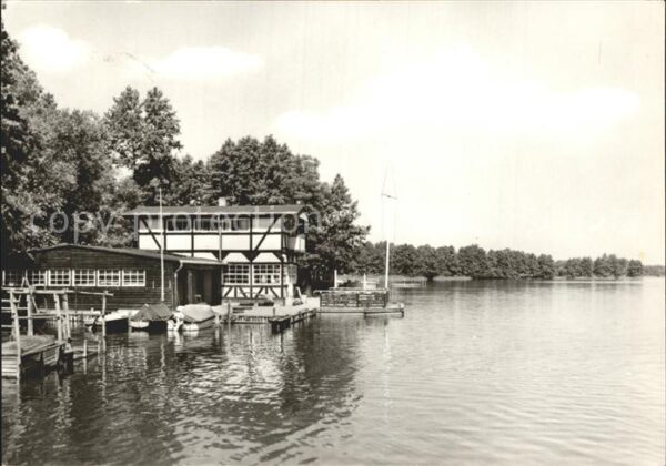 Wusterhausen Dosse Klubhaus der Segler und Angler Klempows