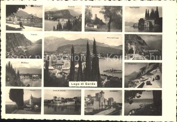 Lago di Garda und umliegende Städte