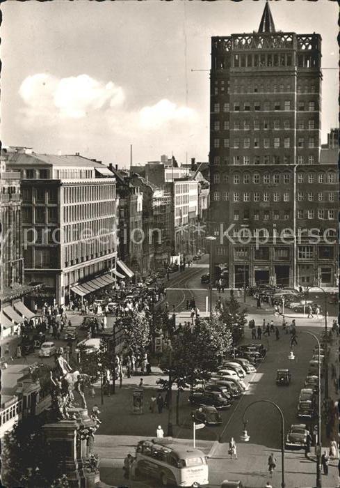 Duesseldorf Partie am Wilhelm Marx Haus