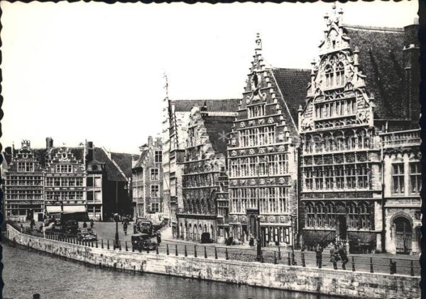 Gand Belgien Quai aux Herbes