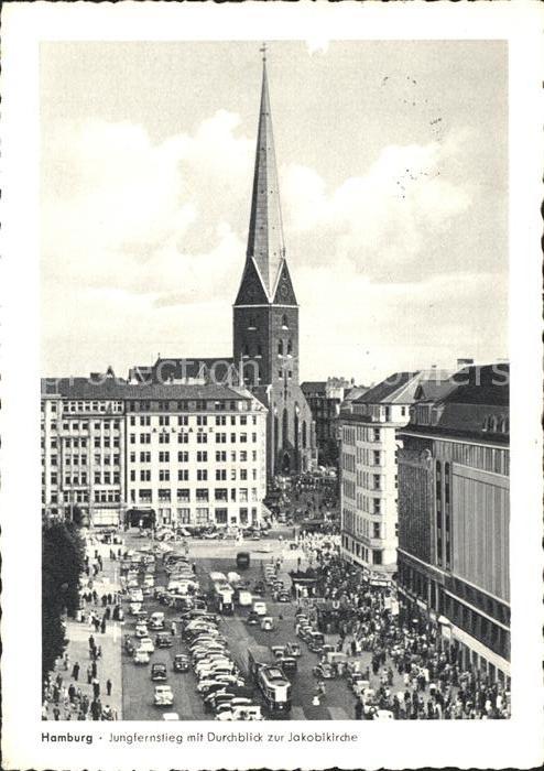 Hamburg Jungfernstieg Jakobikirche