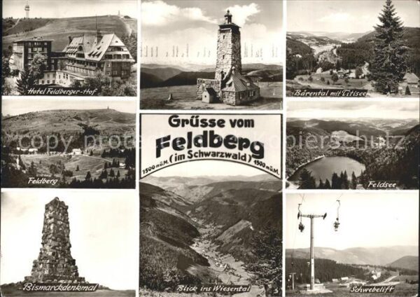 Feldberg Schwarzwald Hotel Feldberger Hof Bismarckdenkmal Tu