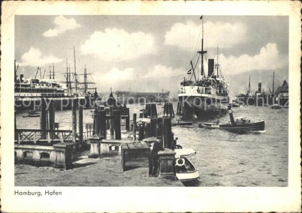 Hamburg Hafen Schlepper Dampfer