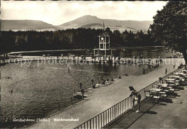 Grossschoenau Sachsen Waldstrandbad