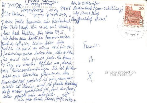Oberstdorf Gesamtansicht mit Alpenpanorama Kirchst – Bild 2
