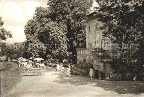 Altenburg Thueringen HOG Teehaus Gaststätte Park des Frieden