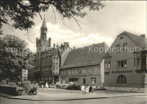 Bitterfeld Marktplatz Kreismuseum