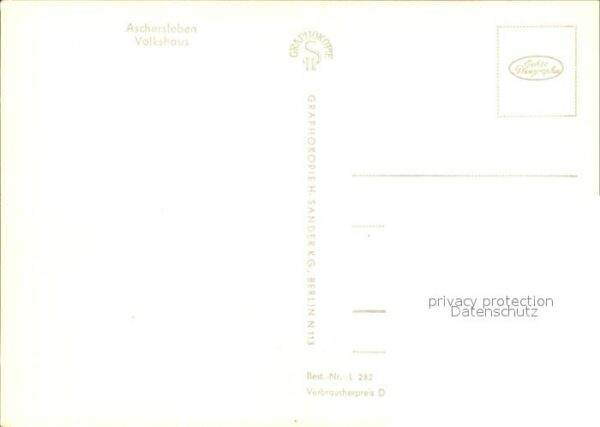 Aschersleben Volkshaus – Bild 2