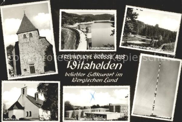 Witzhelden Kirche Senbachtalsperre Waldstrandbad S