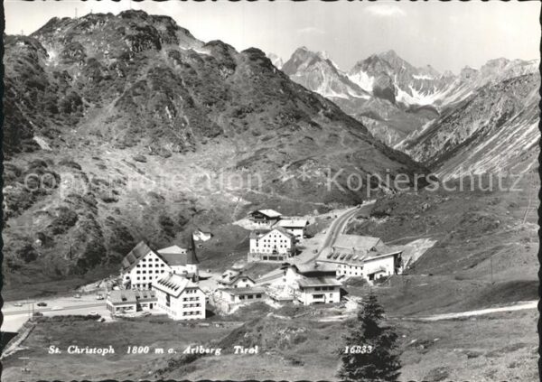 St Christoph Arlberg Wintersportort Alpen