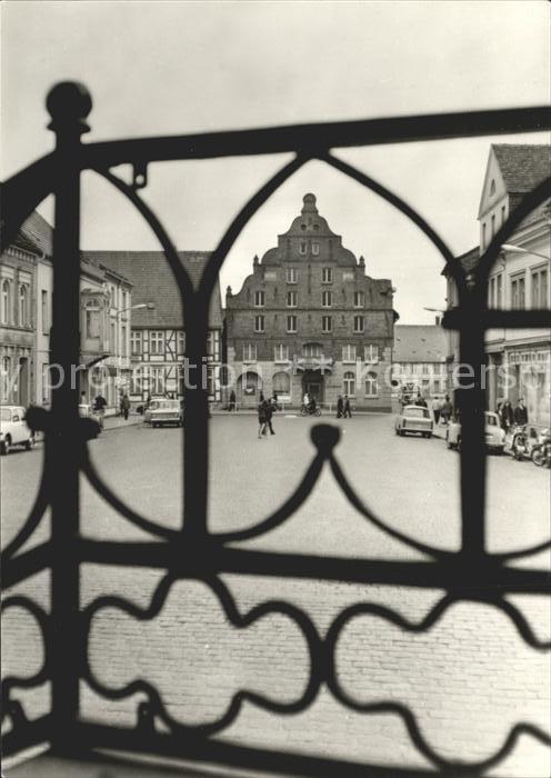 Parchim Mecklenburg-Vorpommern Ernst Thälmann Platz