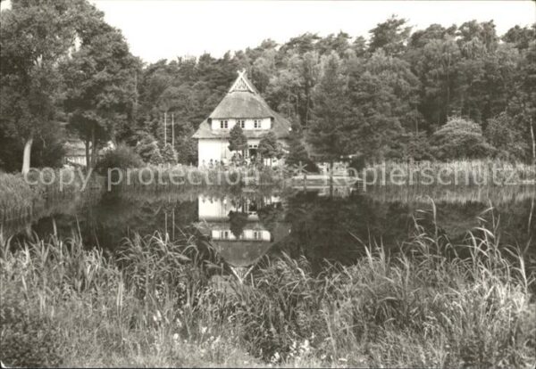 Parchim Mecklenburg-Vorpommern Kinderkurheim Markower Mühle Teich
