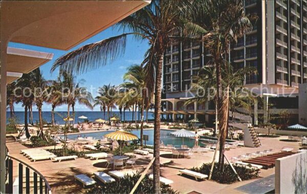 San Juan Puerto Rico Sheraton Hotel Swimming Pool
