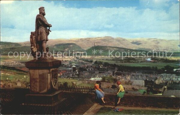 Stirling King Robert The Bruce Statue Stirling C