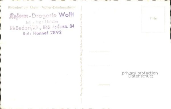 Rhoendorf Müttererholungsheim – Bild 2