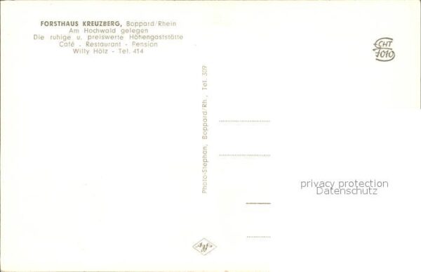 Boppard Rhein Forsthaus Kreuzberg Baumblüte – Bild 2