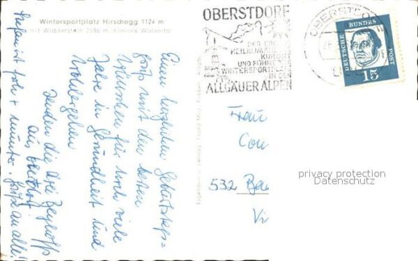 Hirschegg Kleinwalsertal Vorarlberg Ortsansicht – Bild 2