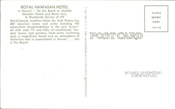 Waikiki Royal Hawaiian Hotel – Bild 2